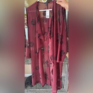 Forever21 burgundy size large